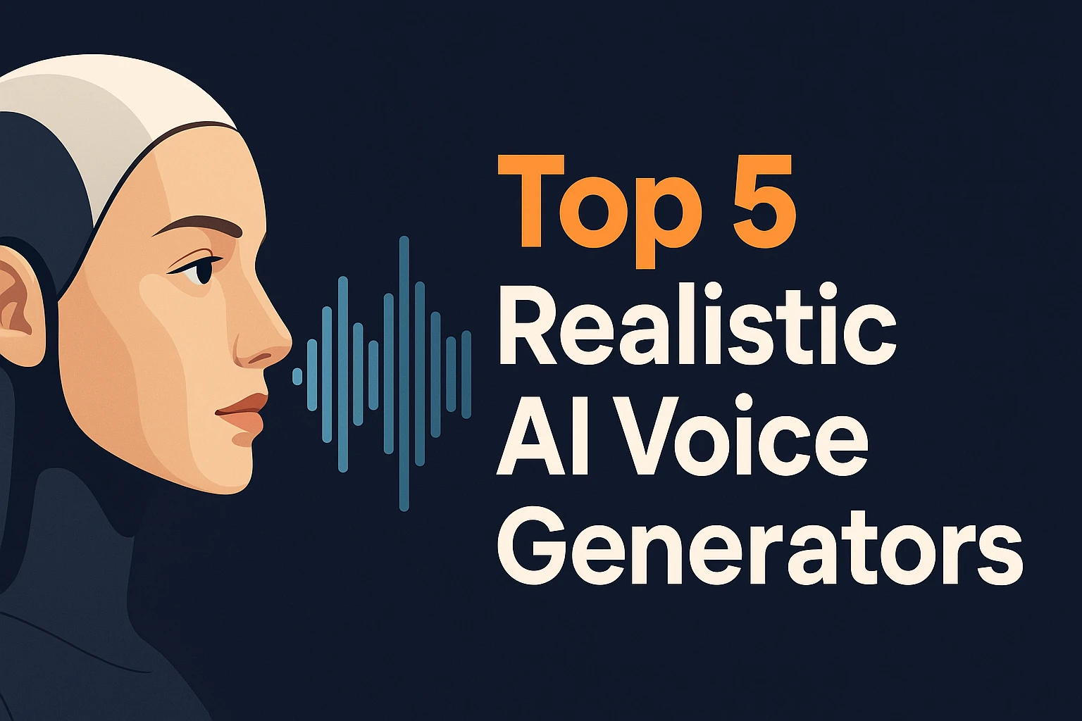 Top 5 Realistic AI Voice Generators in 2025 [Tested & Ranked]