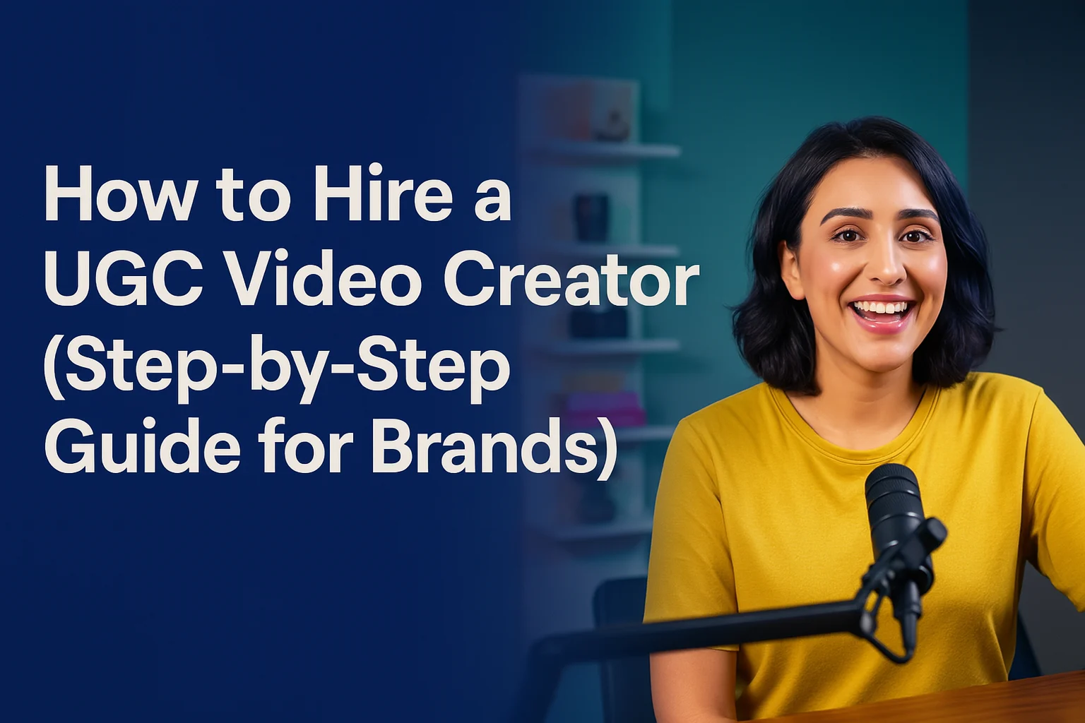 How to Hire a UGC Video Creator (Step-by-Step Guide for Brands)