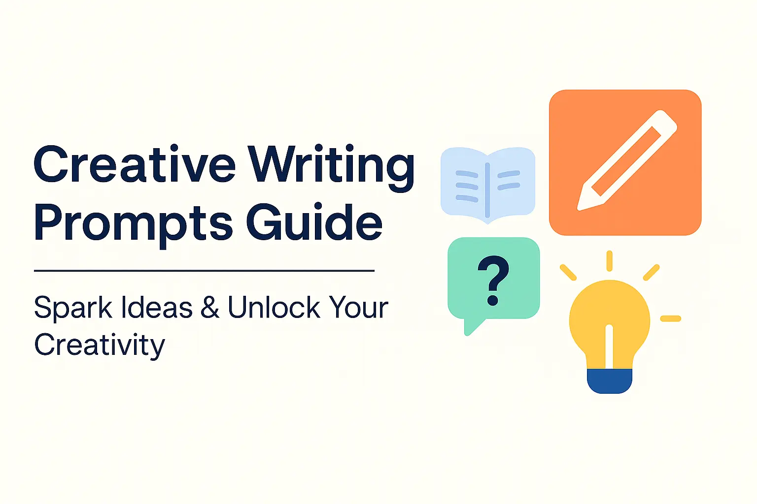 Creative Writing Prompts Guide for Adults