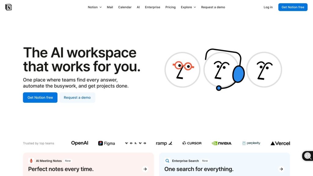 Top AI Cloud Business Management Platform Tools - Notion AI