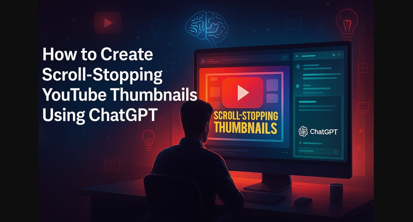 How to Create Scroll-Stopping YouTube Thumbnails Using ChatGPT