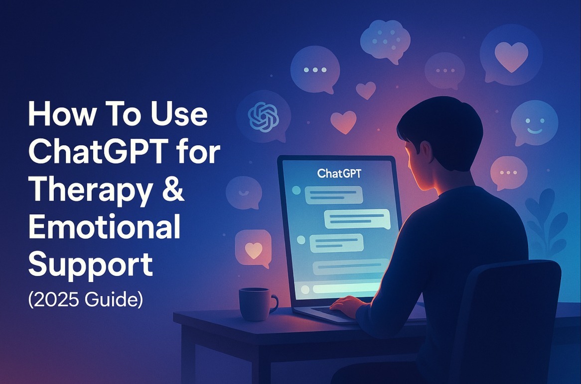 How to Use ChatGPT for Therapy and Emotional Support (2025 Guide)