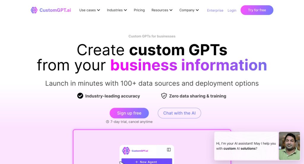 customGPT AI Review